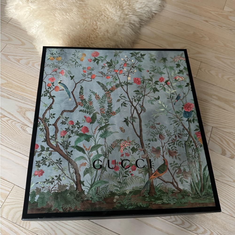 Gucci Floral Botanical Art  box for large bags like diaper bag